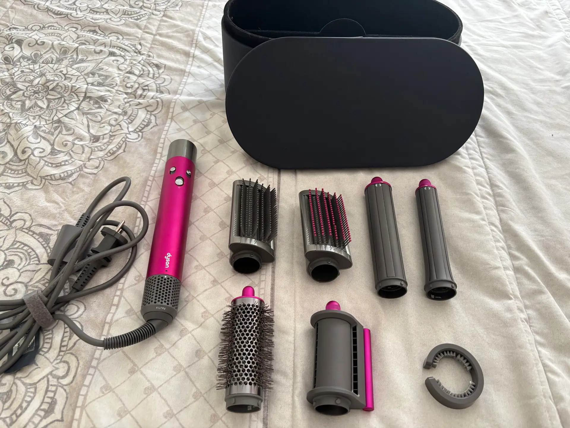 Dyson Airwrap HS05 Completo Fucsia + Todos los accesorios