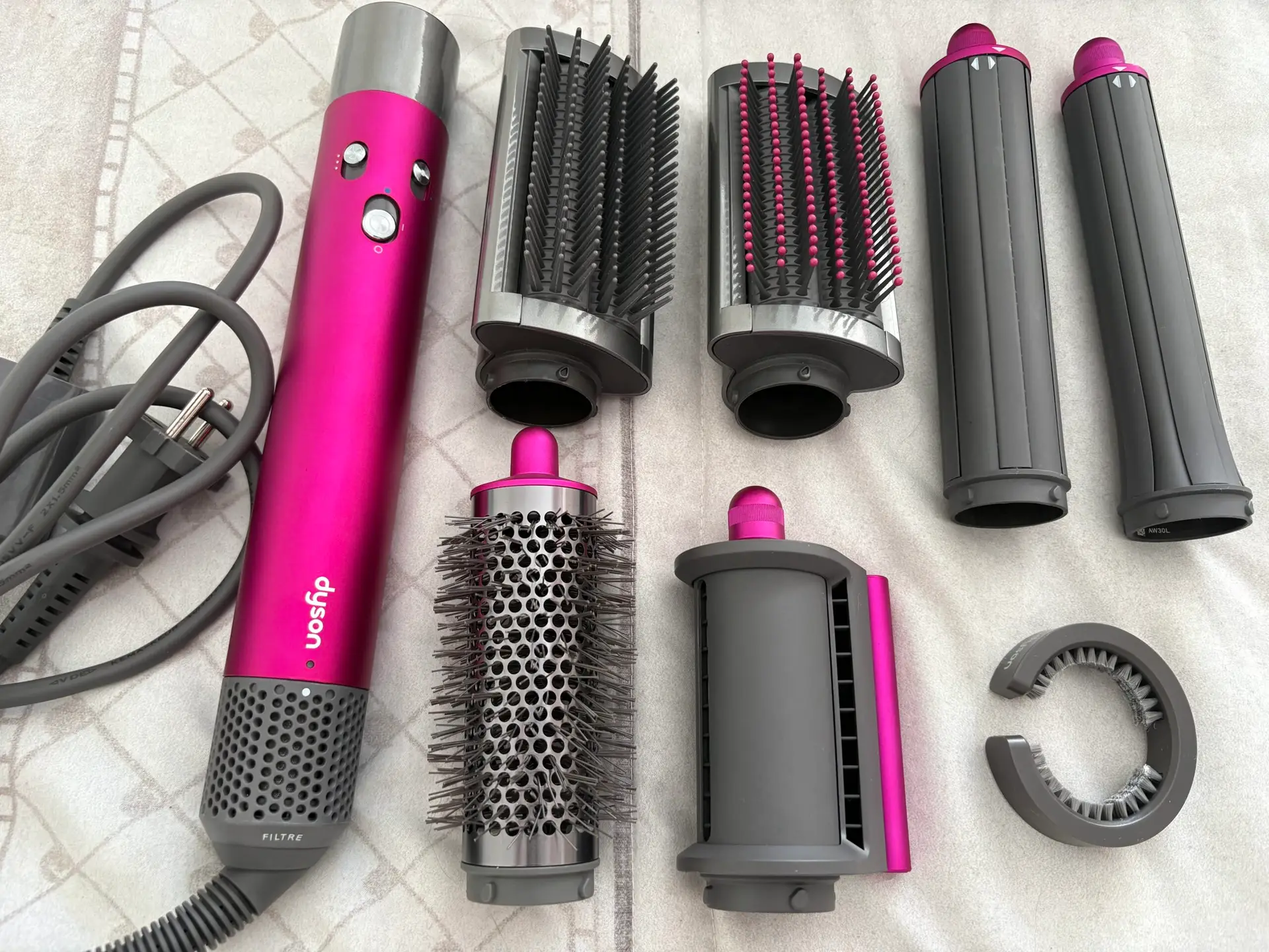 Dyson Airwrap HS05 Completo Fucsia + Todos los accesorios