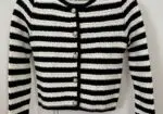Mango cárdigan de rayas abotonado de punto mujer talla XXS 32