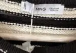 Mango cárdigan de rayas abotonado de punto mujer talla XXS 32