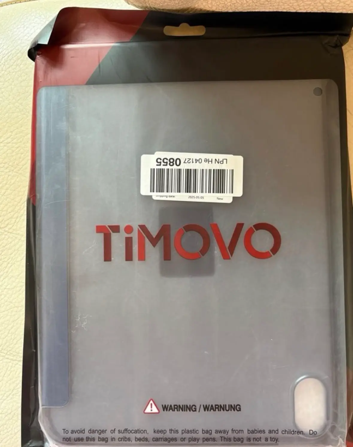 Funda iPad azul