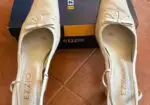 Zapatos de tacón beige