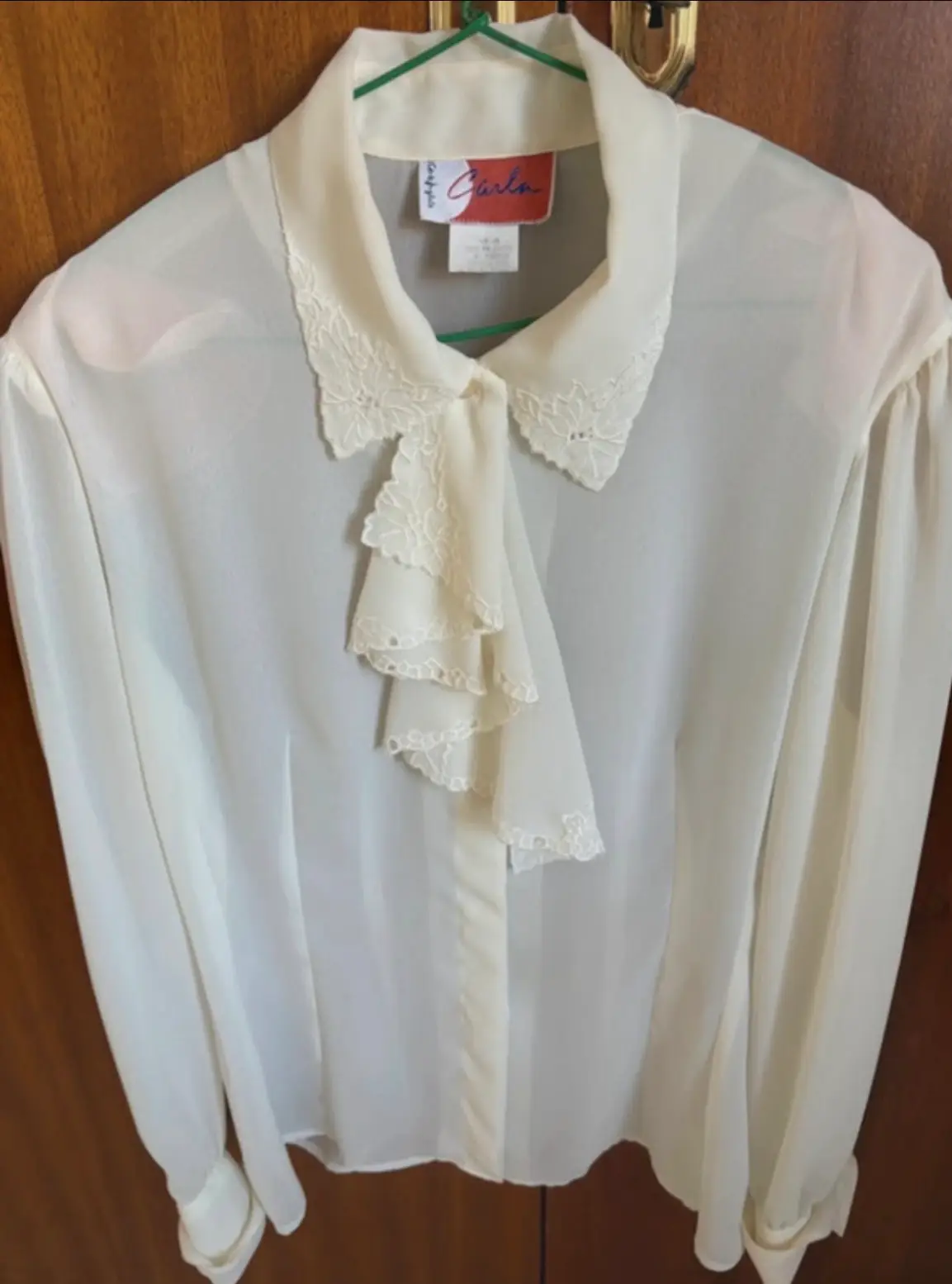 Camisa vintage beige
