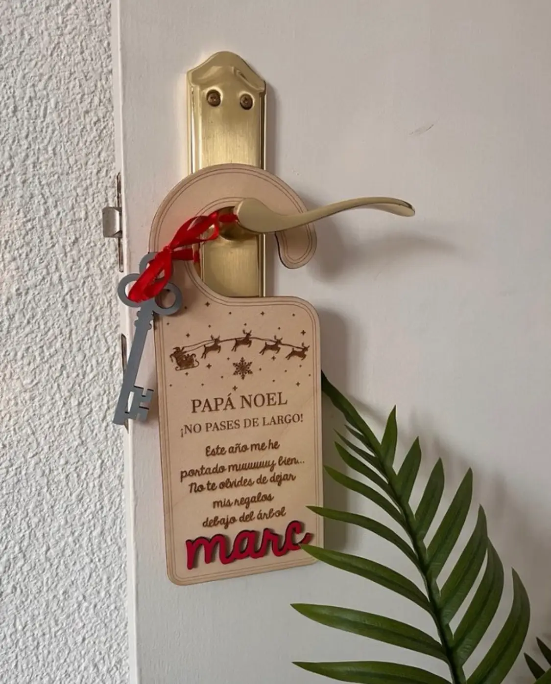 Llave mágica Papa Noel
