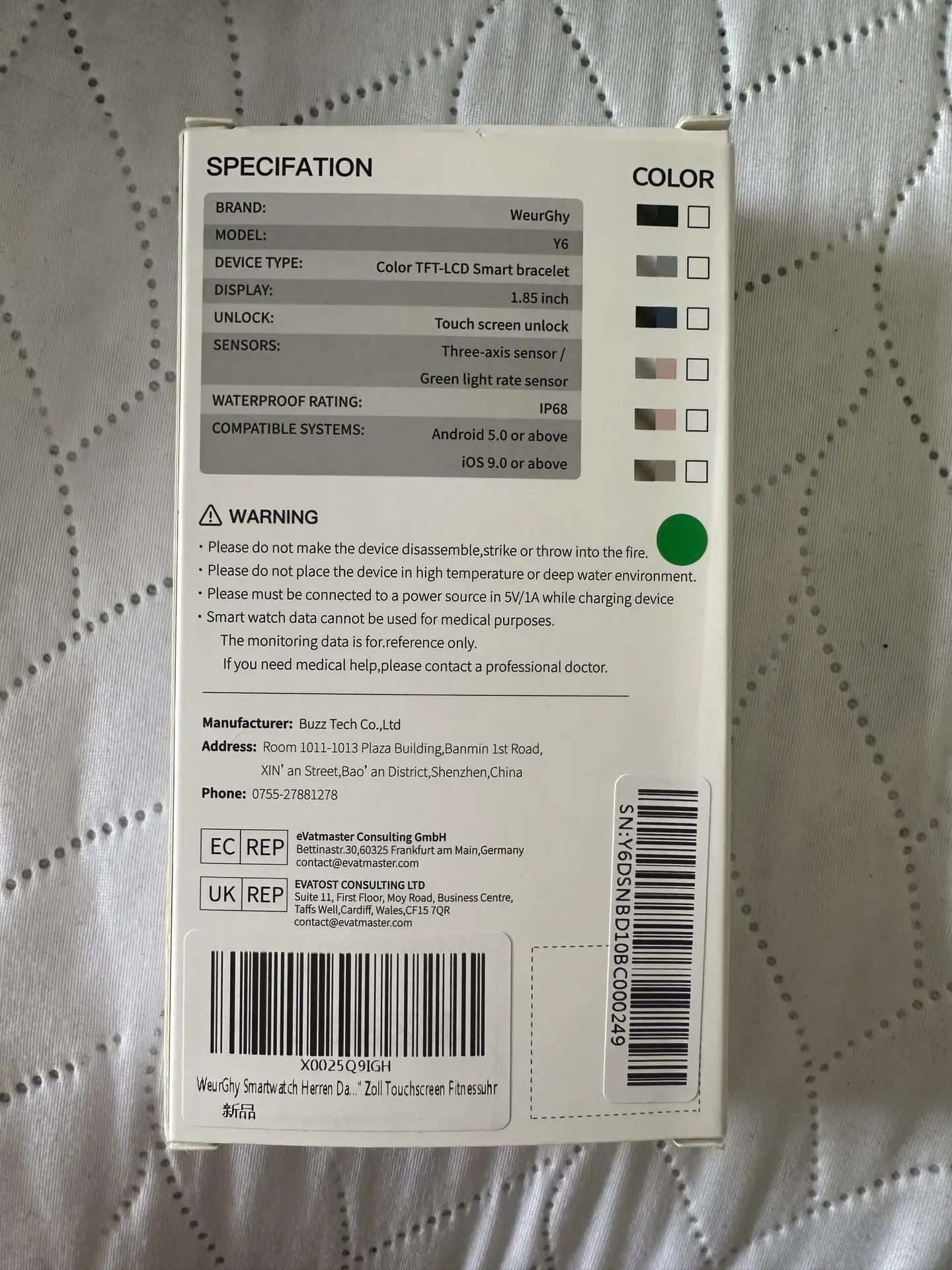 Smartwatch a estrenar