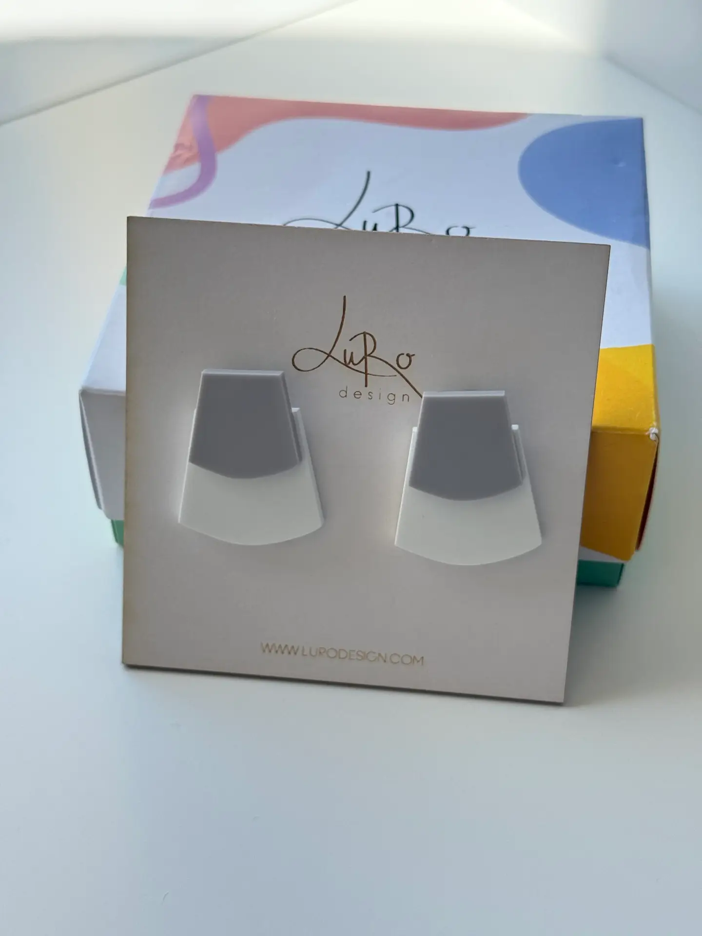 Pendientes de metacrilato Emma LuRo Design