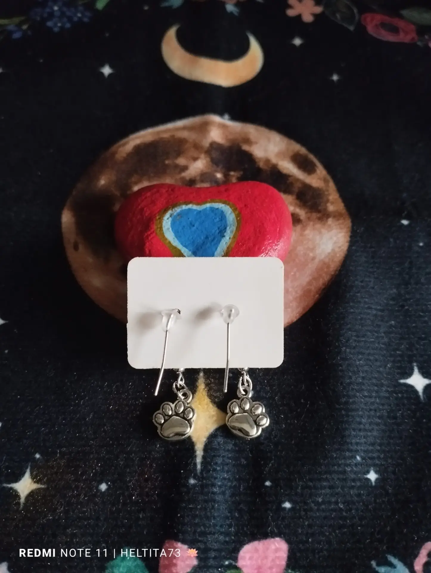 Pendientes «Huella Perrito»