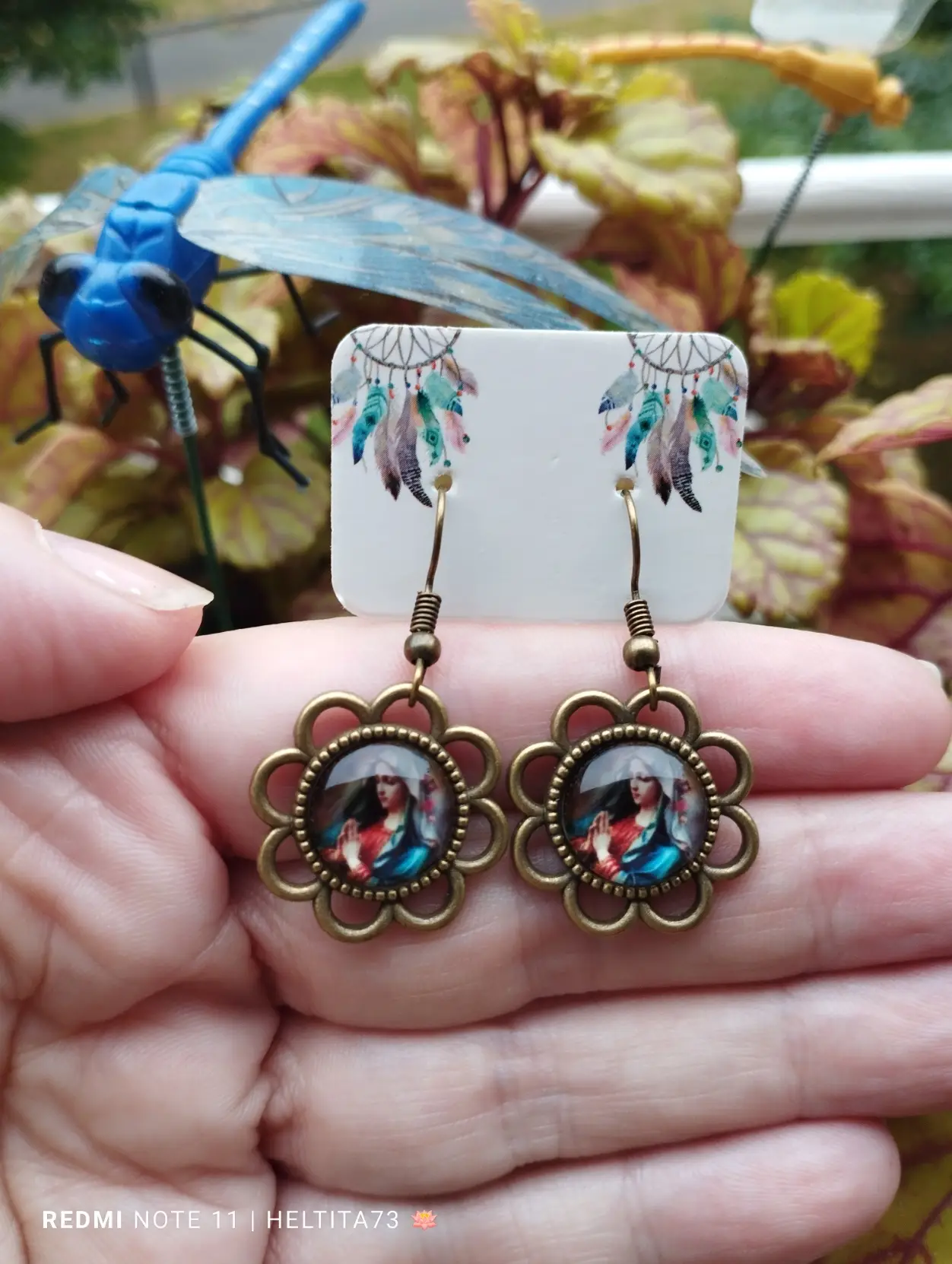 Pendientes «Virgen María»