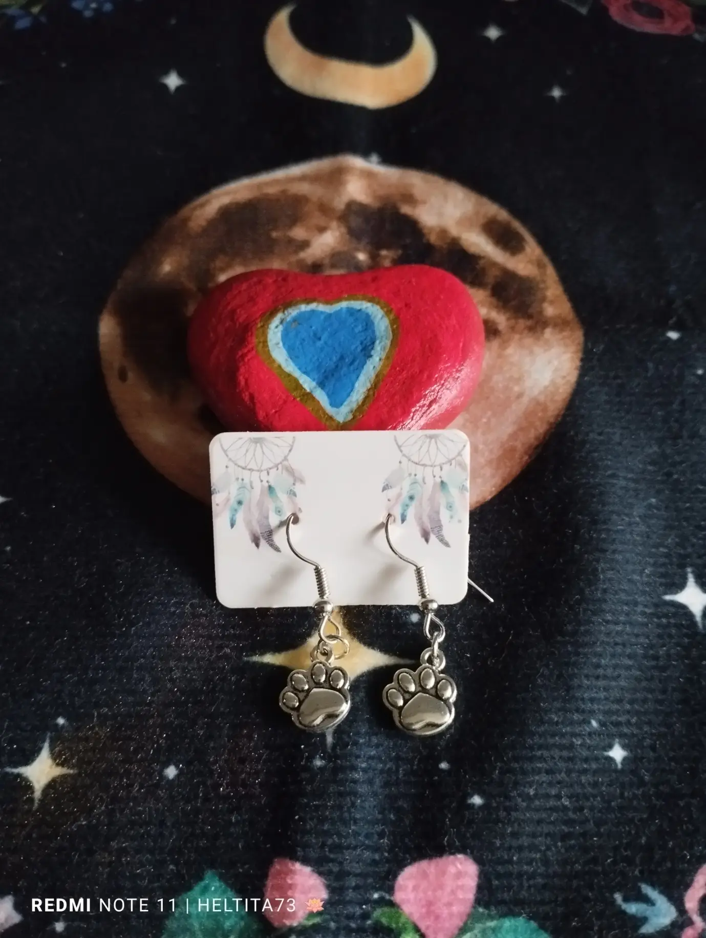 Pendientes «Huella Perrito»
