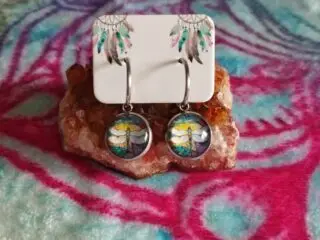 Pendientes-libelula