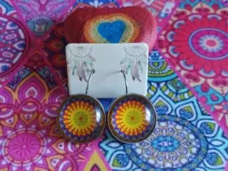 Pendientes-mandala-amarillo