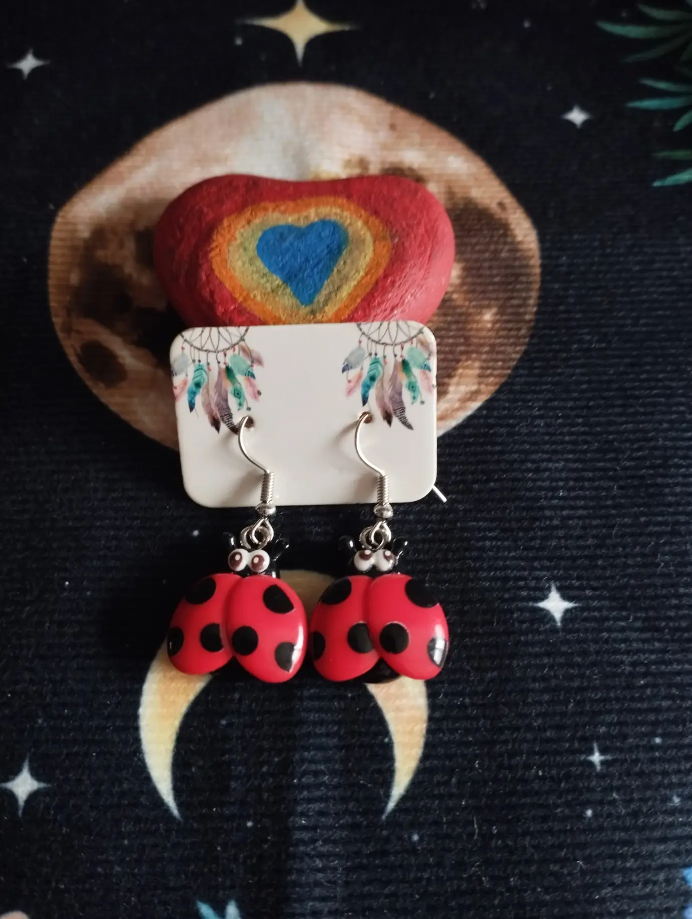 Pendientes mariquitas