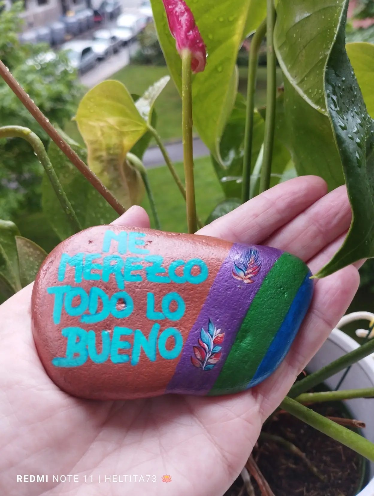 Piedra «Me merezco todo lo bueno2