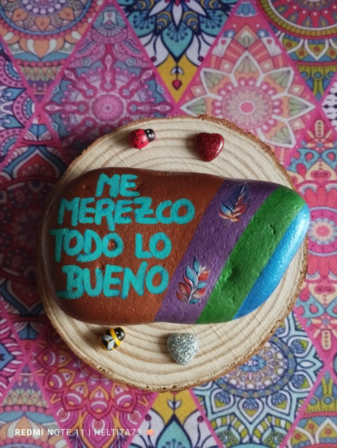 Piedra «Me merezco todo lo bueno2