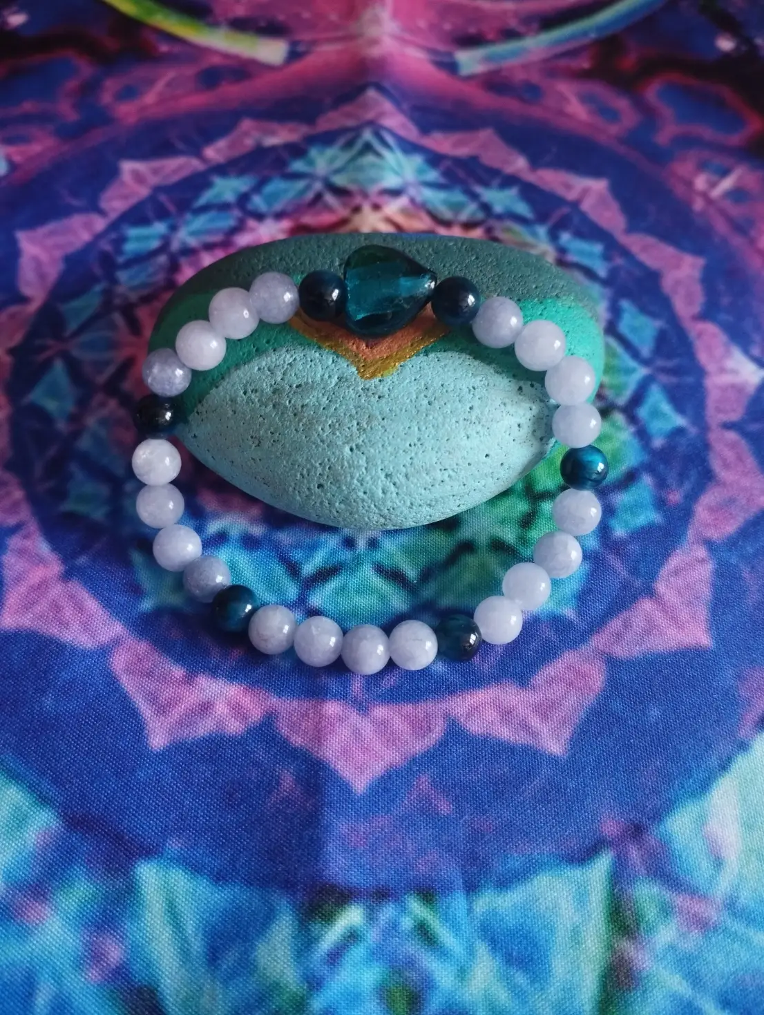 Pulsera «Corazón Verde»