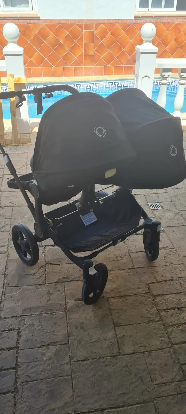 Carro Gemelar Bugaboo Donkey 3 Total Black