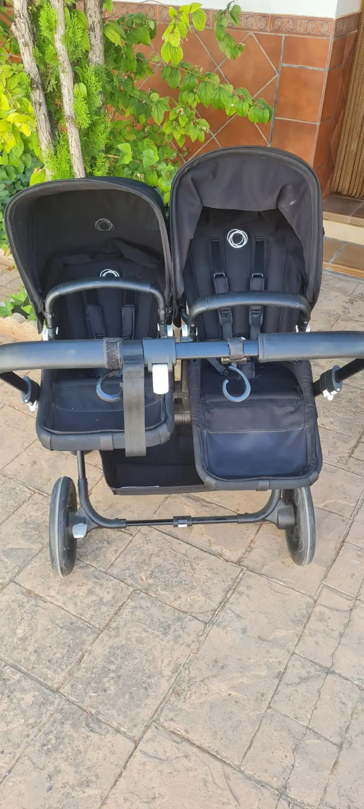 Carro Gemelar Bugaboo Donkey 3 Total Black
