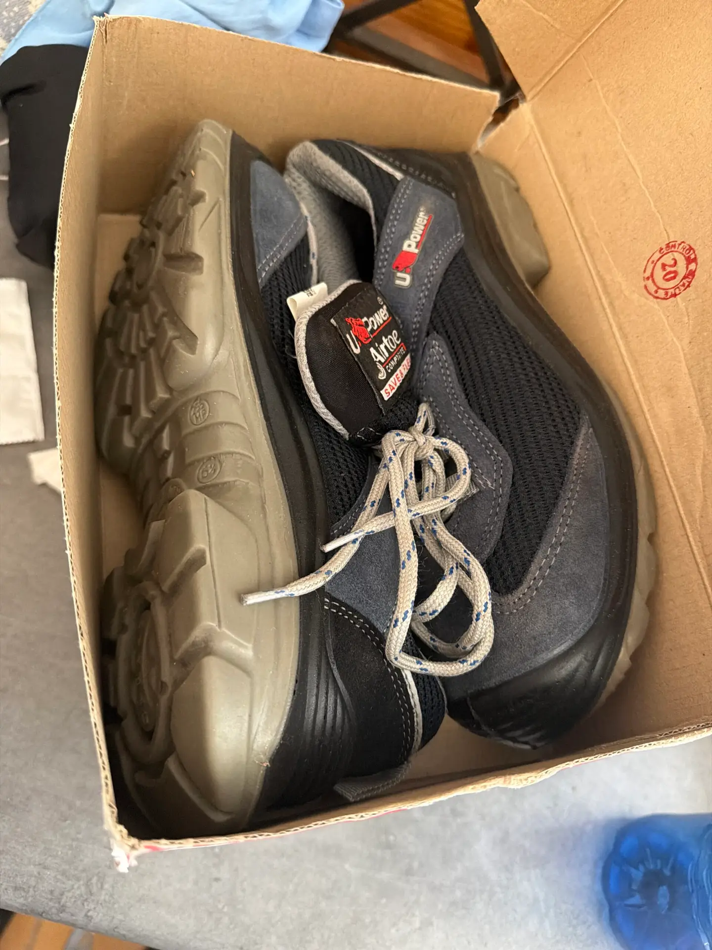 Botas de seguridad talla 40 (con caja)