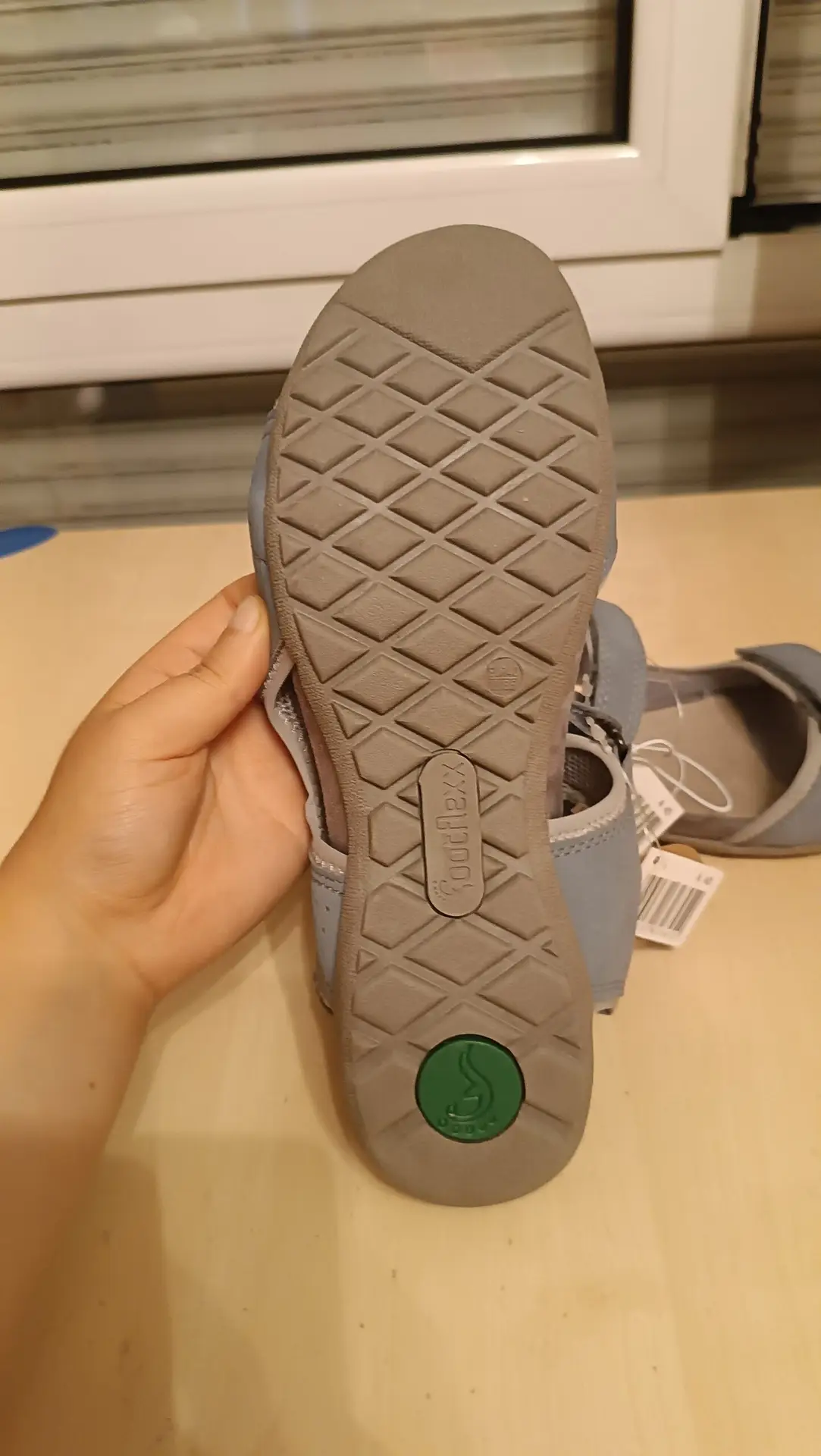 Sandalias Esmara Azul/Gris Talla 40