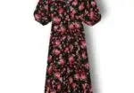 Vestido Flores largo Stradivarius L