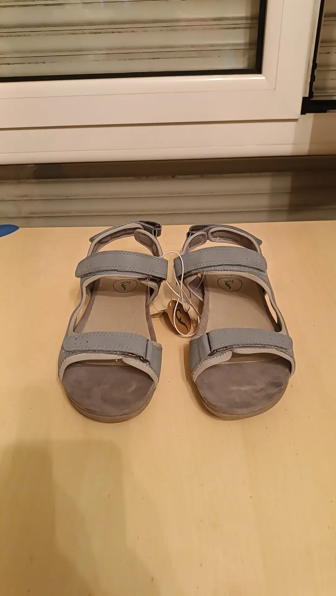 Sandalias Esmara Azul/Gris Talla 40