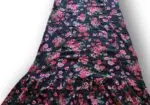 Vestido Flores largo Stradivarius L