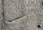 Abrigo de lana gris