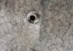 Abrigo de lana gris