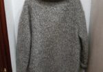Abrigo de lana gris