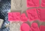 Lote 12 moldes silicona formas pokemon