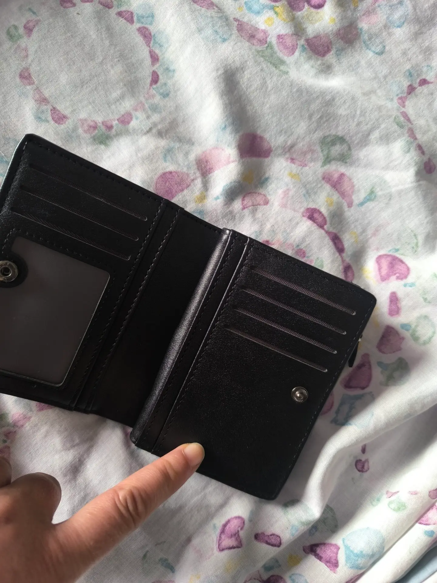 Cartera monedero, diseño elegante
