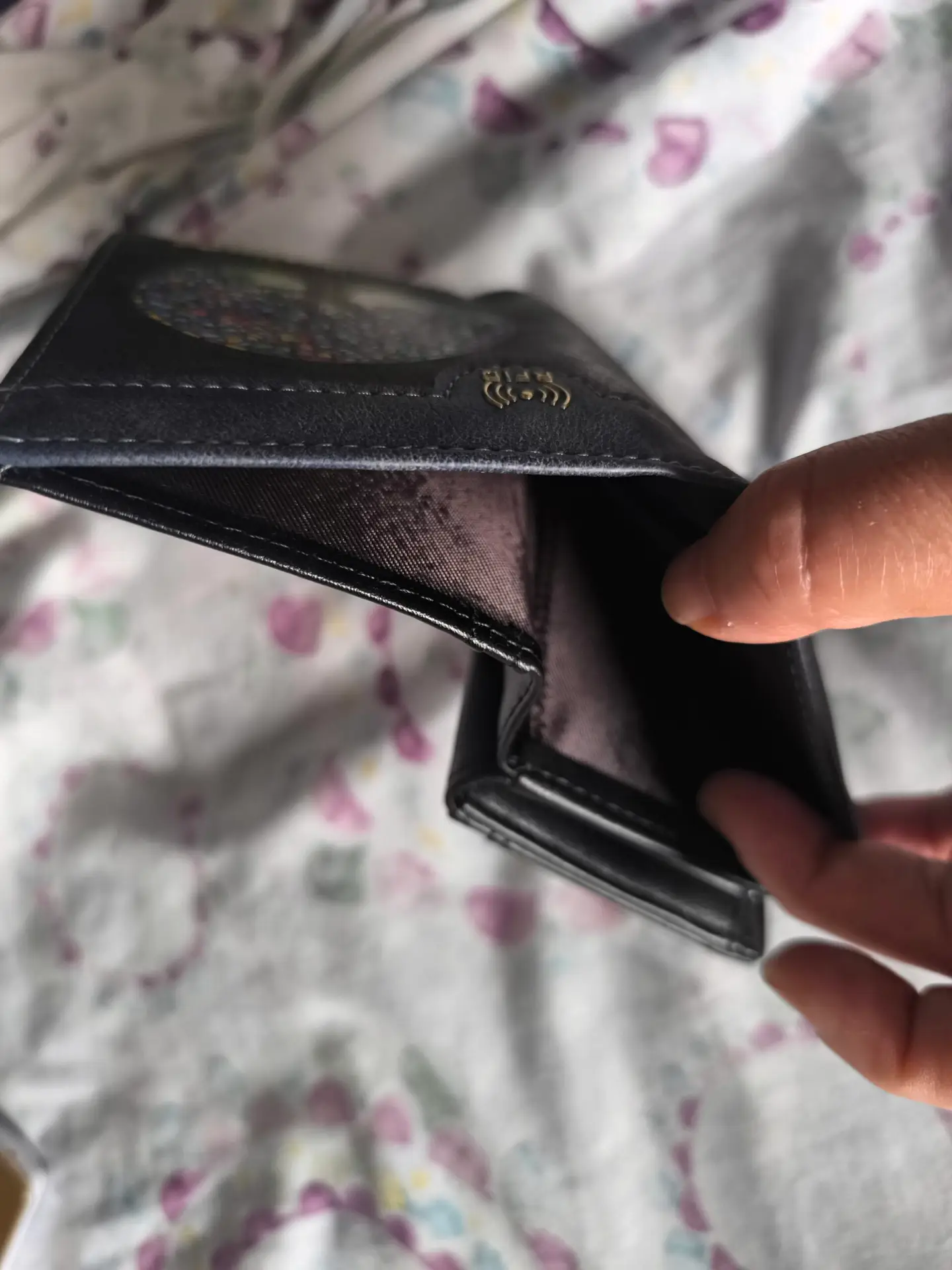 Cartera monedero, diseño elegante