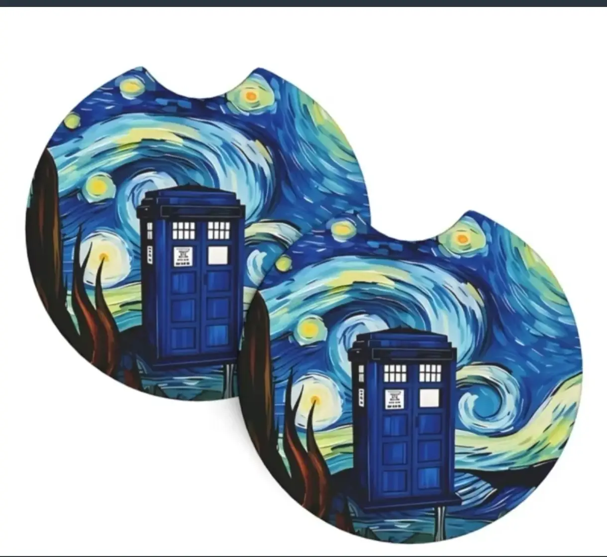 Posavasos coche Tardis, Doctor who