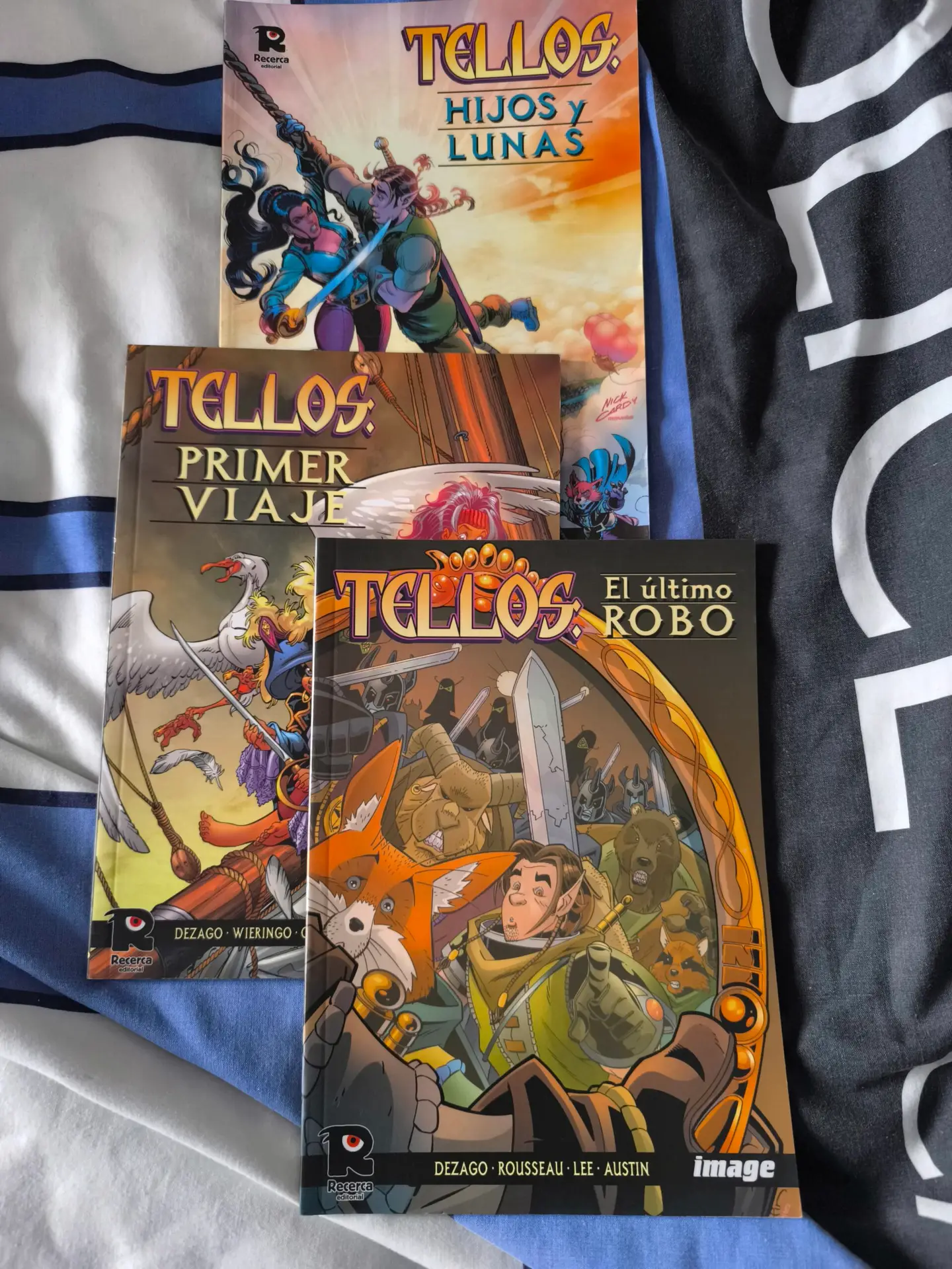 Lote 3 cómics de Tellos