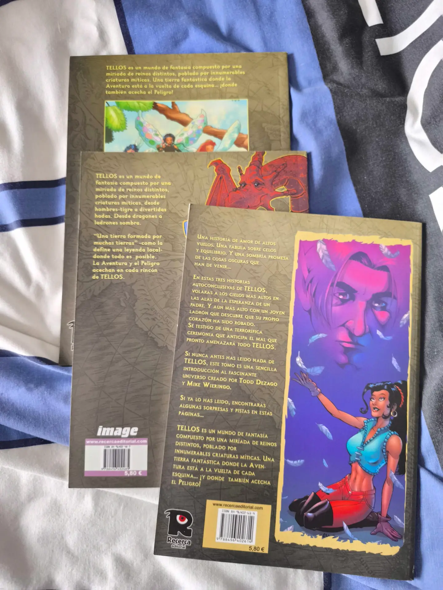 Lote 3 cómics de Tellos