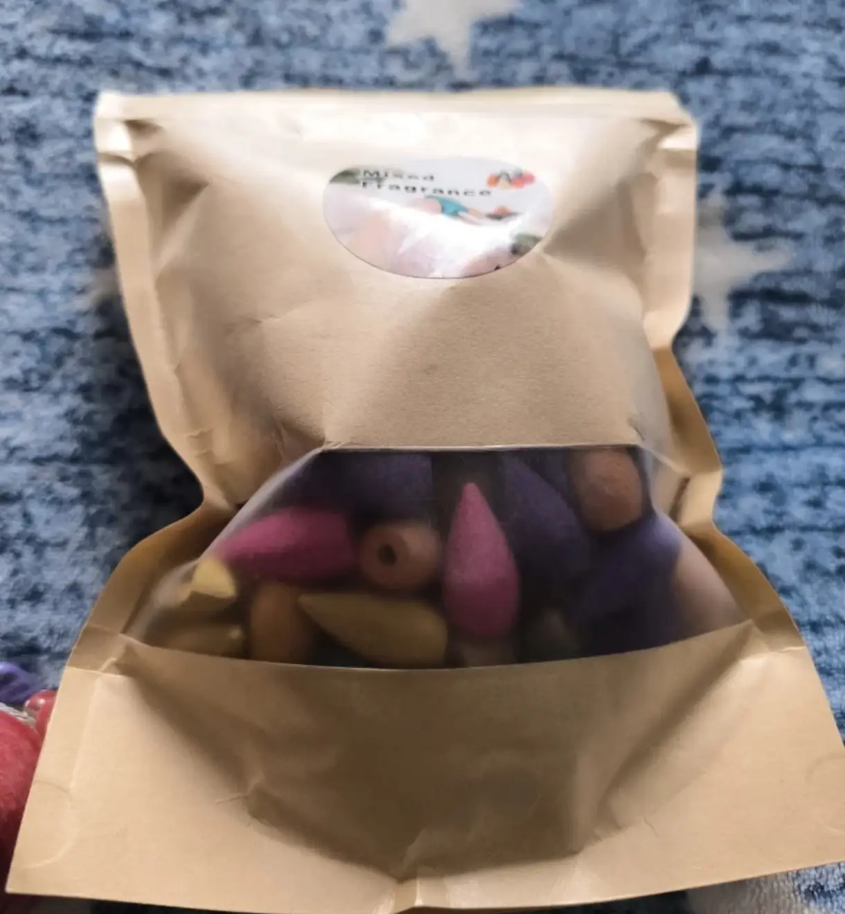 Quemador incienso flujo invertido+conos de REGALO