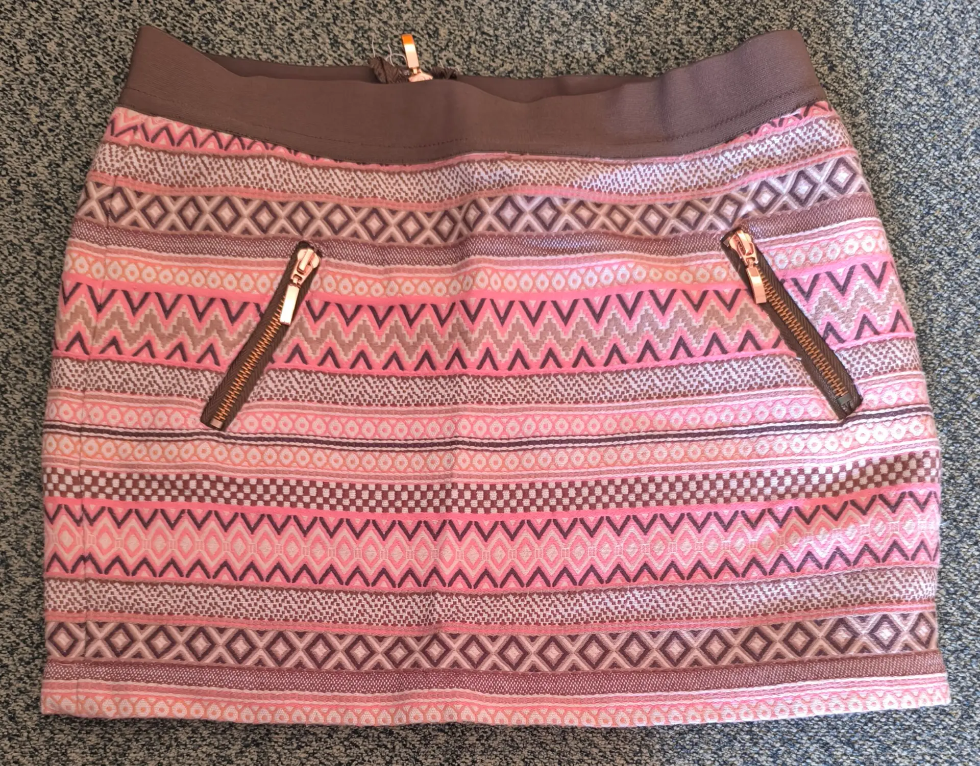 Falda estampada niña