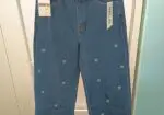 Pantalón vaquero con lazos