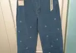 Pantalón vaquero con lazos