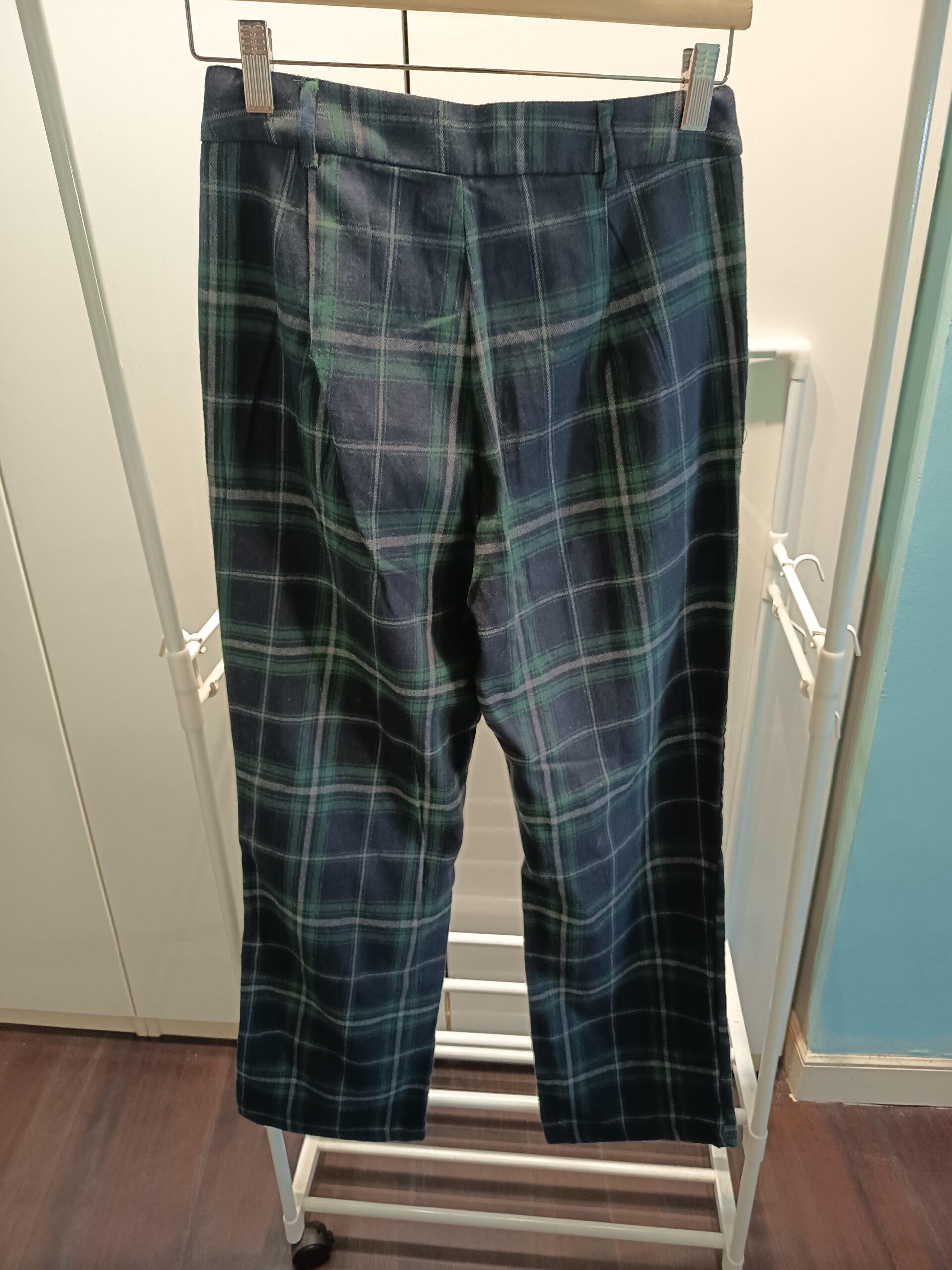 Pantalones de cuadros