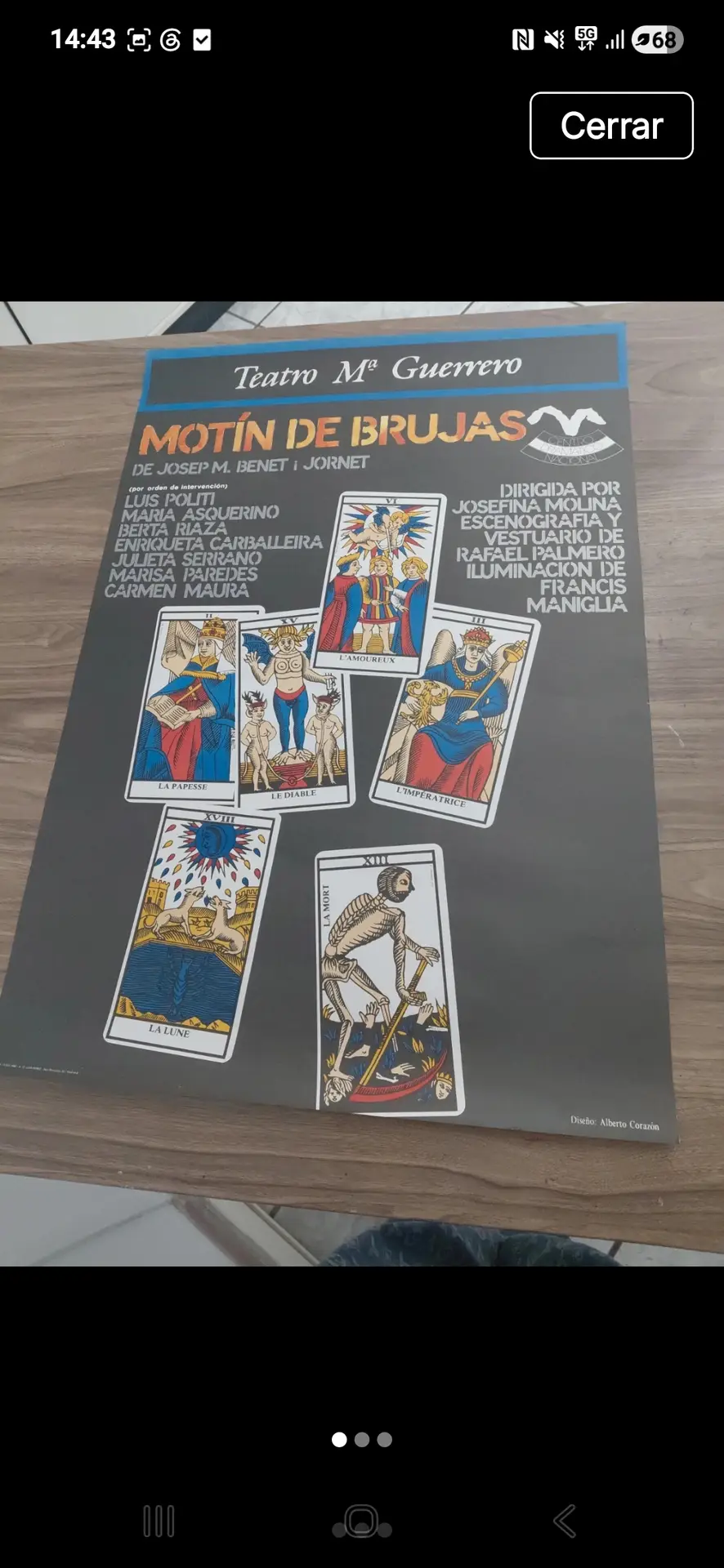 Posters Teatro Originales