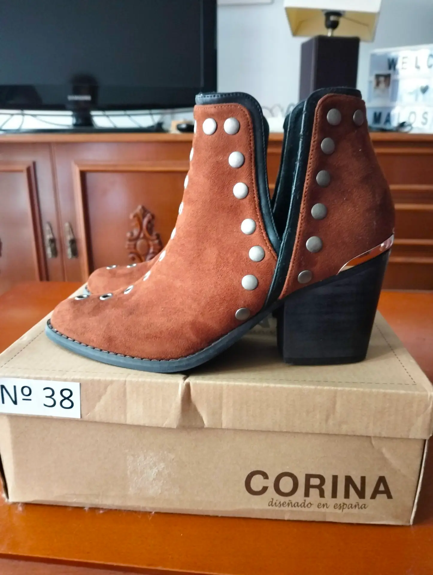 Botines mujer Corina talla 38