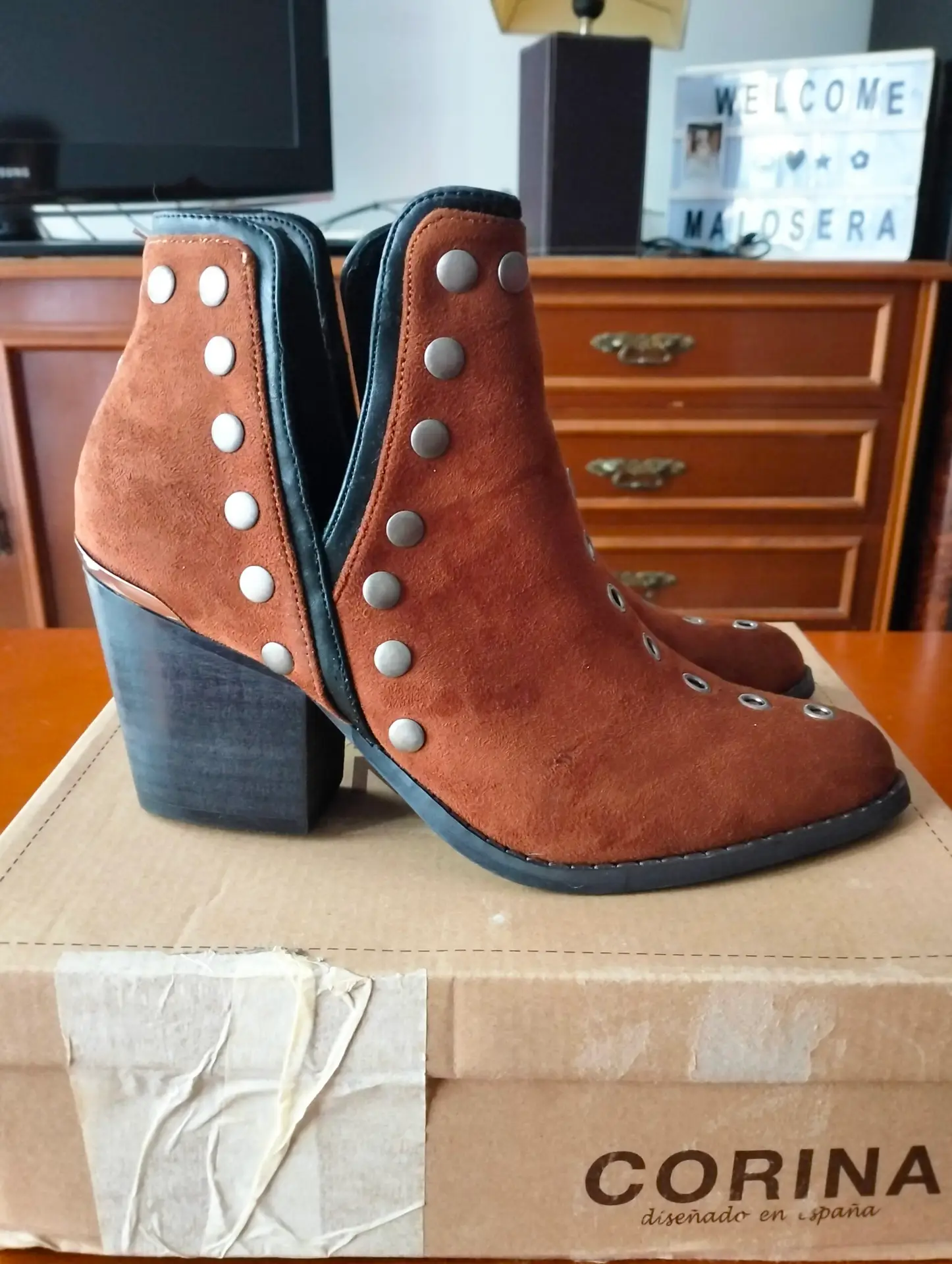 Botines mujer Corina talla 38