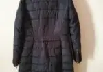 Abrigo acero lchado azul marino talla M
