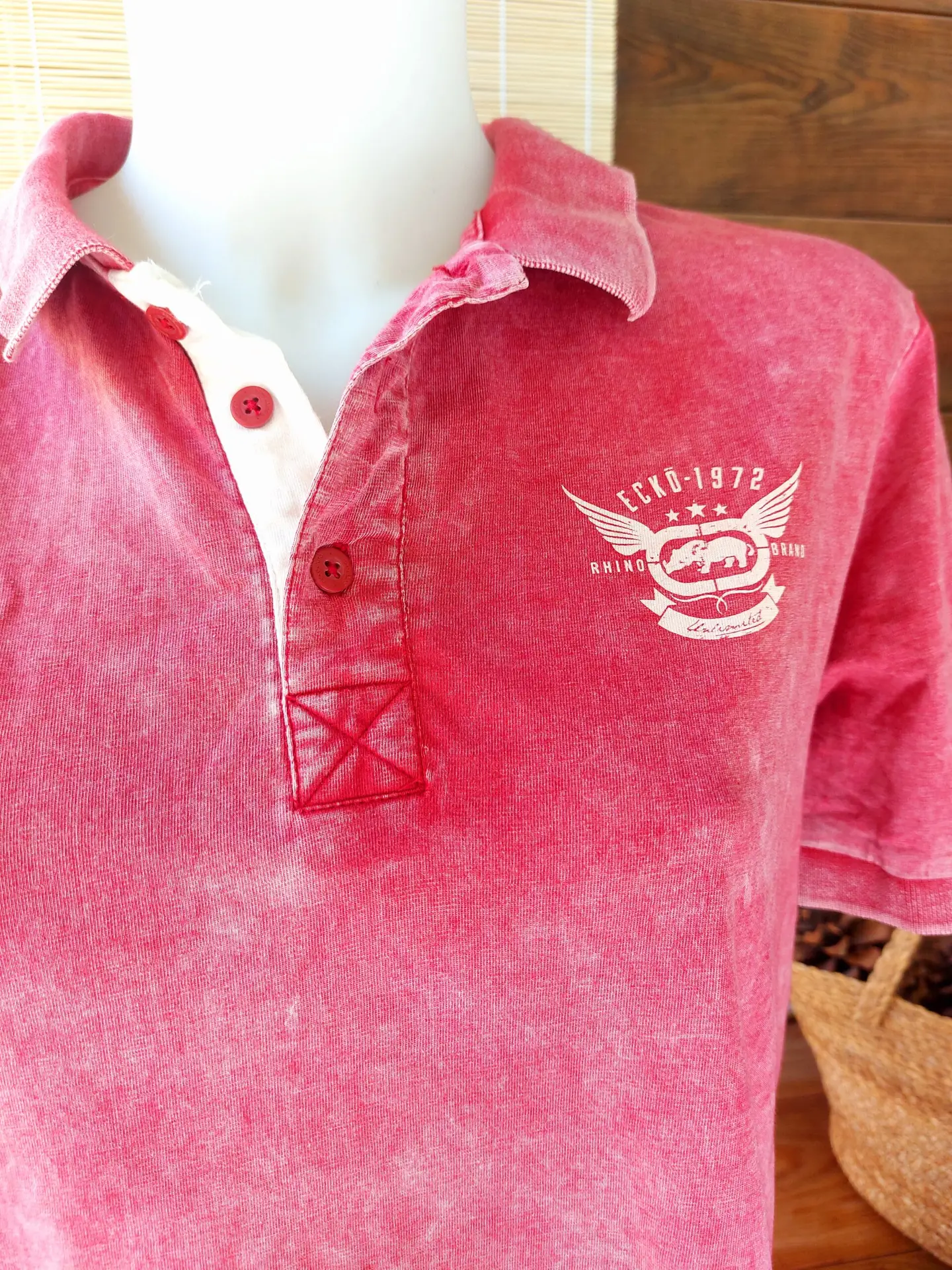 Polo de Hombre de Ecko Unlimited Y2k Streetwear Talla L