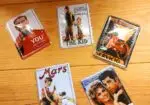 Lote de 5 Postales Metálicas Vintage-Retro Colección