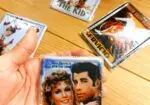 Lote de 5 Postales Metálicas Vintage-Retro Colección
