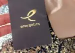 Energetics Bryna W Top Corto Deportivo Mujer Negro Dorado Brillante Gimnasio Fitness Talla M/40