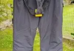 Pantalón Esquí Snowboard Tenth Technical Gris Acolchado Térmico con Tirantes Talla L