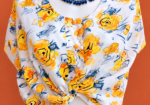 Blusa Vintage Hecha a mano de Raso